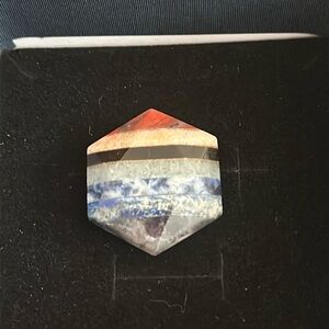 Add-on to any bundle for $5! Energy crystal for pocket. Hexagon.